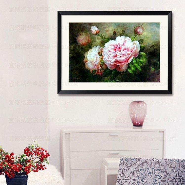 クロスステッチキット 刺繍 キット ボタン 牡丹 花 風景 図案 図案印刷 おしゃれ 美しい 簡単 壁アート 壁装飾 部屋飾り 飾り Cxy24 Ss Cxy24 Ss Happydays 通販 Yahoo ショッピング