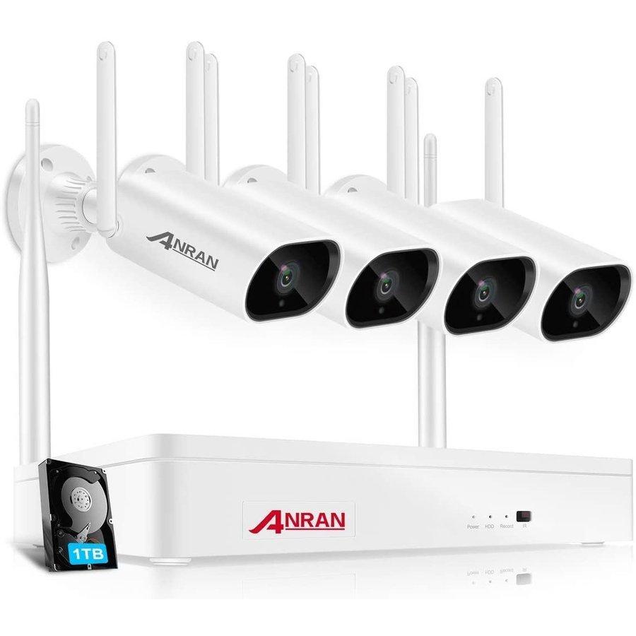 防犯カメラ ワイヤレス 屋外 家庭用 wifi 工事不要 監視カメラ セット