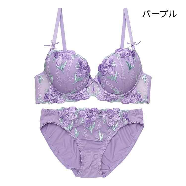 三恵（SANKEI） 下着女性 上下セット ブラジャー ショーツセット ブラ