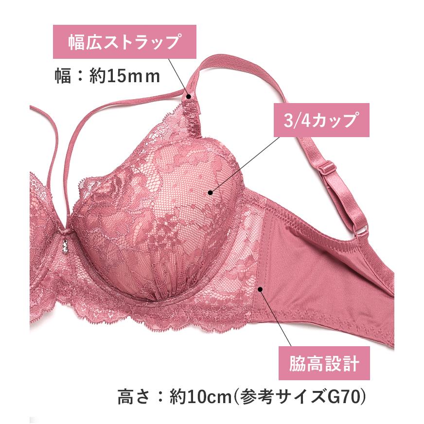 三恵 下着女性 上下セット ブラジャー ショーツセット ブラ