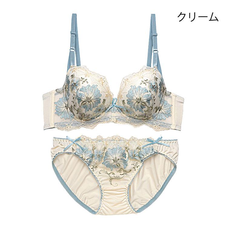 三恵（SANKEI） 下着女性 上下セット ブラジャー ショーツセット ブラ