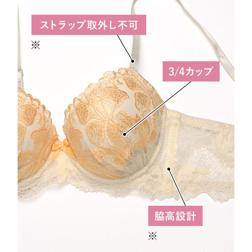 三恵（SANKEI） 下着女性 上下セット ブラジャー ショーツセット ブラ