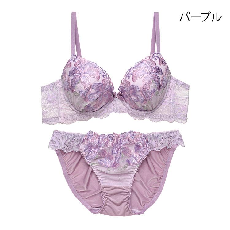 三恵（SANKEI） 下着女性 上下セット ブラジャー ショーツセット ブラ