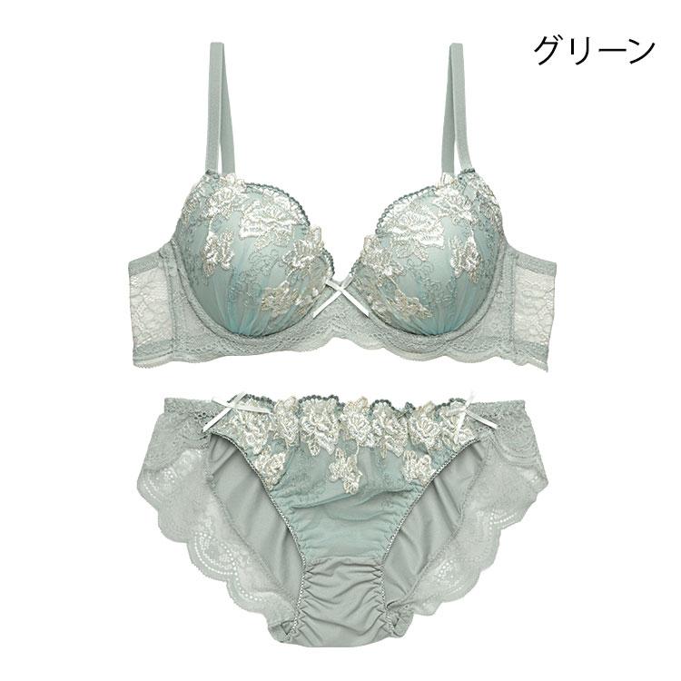 三恵（SANKEI） 下着女性 上下セット ブラジャー ショーツセット ブラ