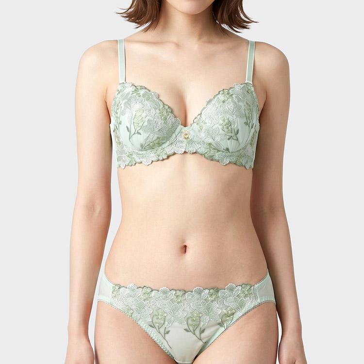 三恵（SANKEI） 下着女性 上下セット ブラジャー ショーツセット ブラ
