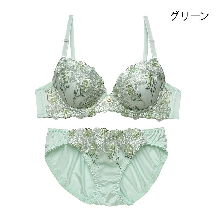 三恵（SANKEI） 下着女性 上下セット ブラジャー ショーツセット ブラ