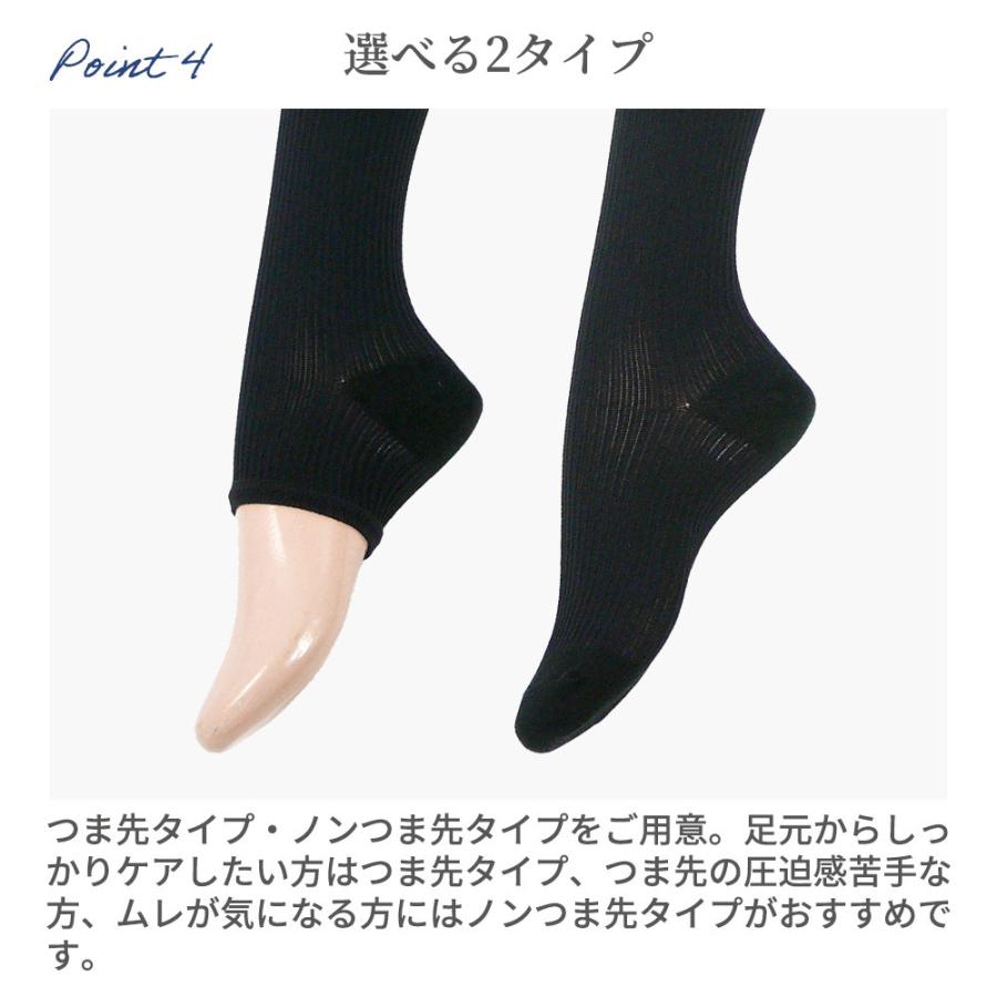 タイムセール むくみ 靴下 レディース ハイソックス 一般医療機器 日本製 プレスリム むくみ解消 ソックス 浮腫み 消臭 女性用 黒色 くつ下 加圧ソックス 着圧 リンパ ひざ下 弾性ストッキング メール便 妊婦 足のむくみ 解消 グッズ 産前産後 Life 医療用圧縮ソックス