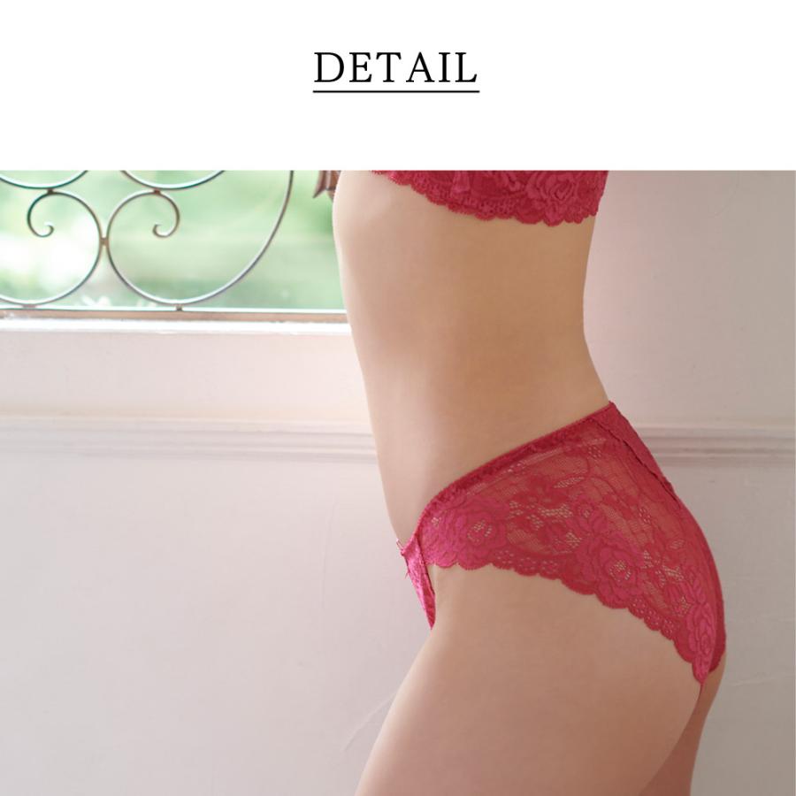 下着女性ショーツのみ レディース 20代 30代 50代  ショ−ツ レディス レ-スショーツ フルバック | 三恵 | 10