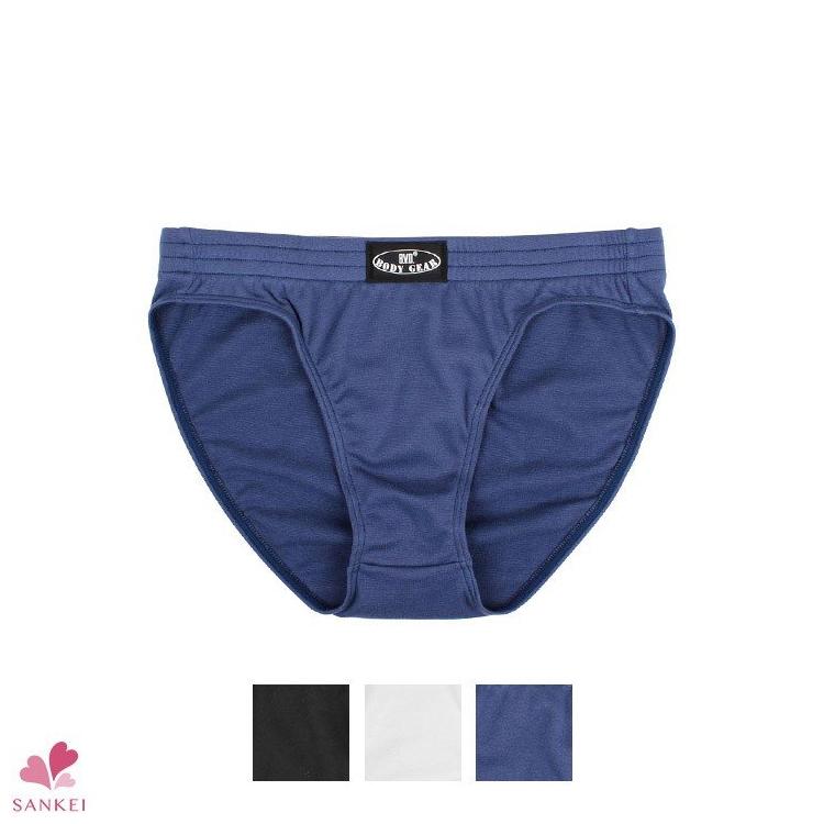 ハイレグビキニ ビキニ ハイレグ メンズ 紳士用 前閉じタイプ B V D 日本製 無地 綿混 Body Gear 三軒茶屋通信インナーウエア三恵 通販 Paypayモール