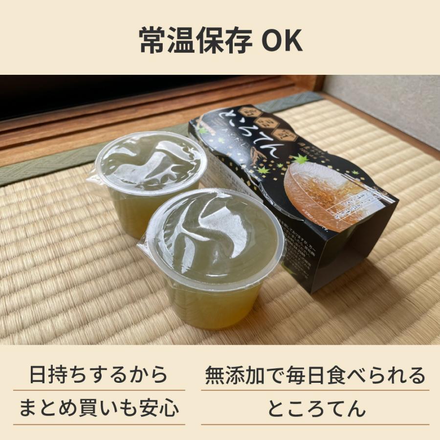 ところてん 40食 無添加 国産 伊豆産 天草100％ 常温保存 大容量 低
