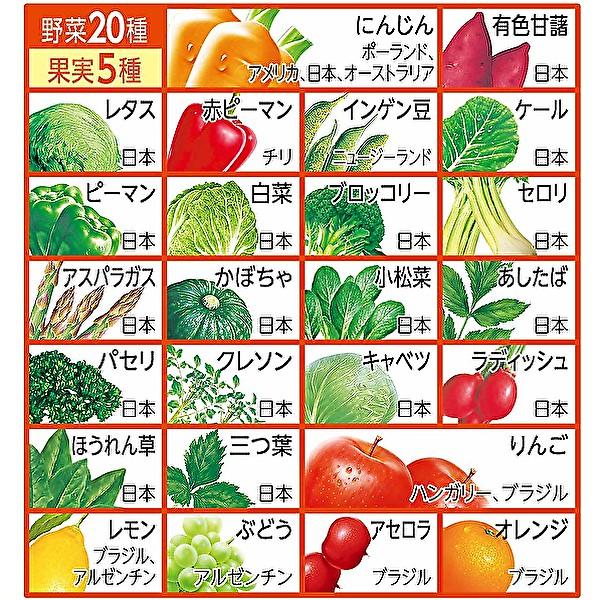 伊藤園 充実野菜 緑黄色野菜ミックス 190g缶×20本入｜sanchoku-support｜04
