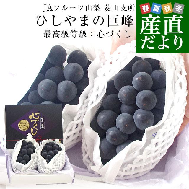 山梨県より産地直送 JAフルーツ山梨・菱山支所 ひしやまの巨峰 最高級