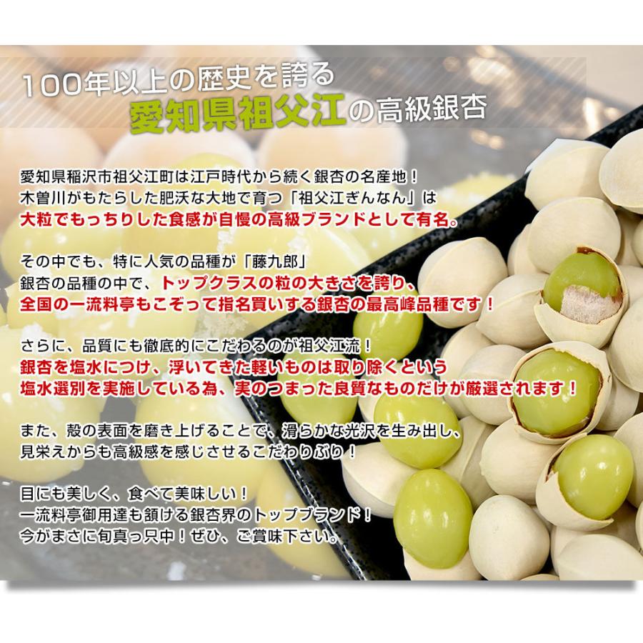 【森のちーさん】岐阜県産　銀杏　大粒　4キロ 殻むき 楽天市場】むき 銀杏の通販