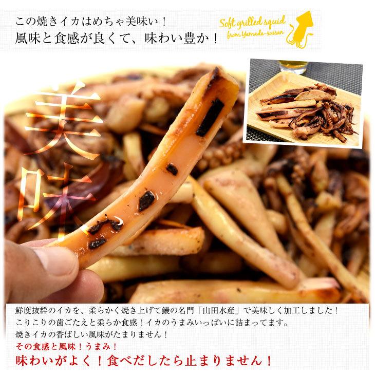 鹿児島県より直送 山田水産 柔らか焼きイカ 業務用1キロ 送料無料 烏賊 いか 焼イカ｜sanchokudayoriplus｜03