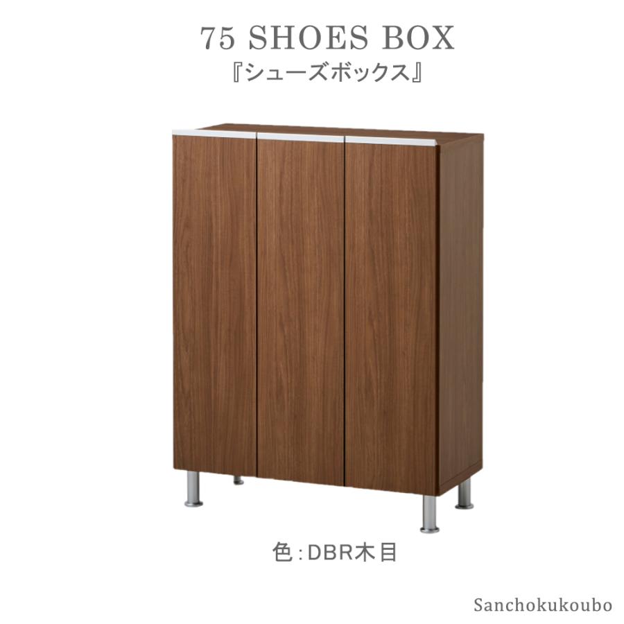 最終値下シューズボックス リアル 75ロータイプ 幅75cm2023年12月購入 RAL 幅75cm ロータイプ シューズボックス 収納BOX 下駄箱