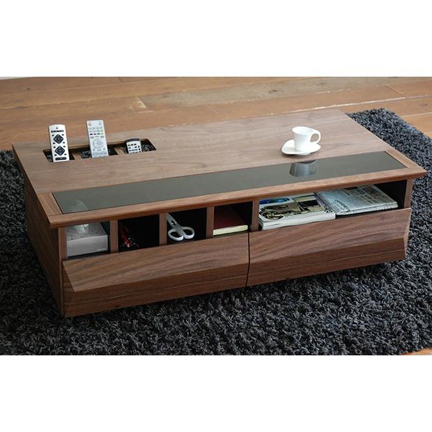 VICE ウォールナット材 110幅 リビングテーブル ローテーブル センター