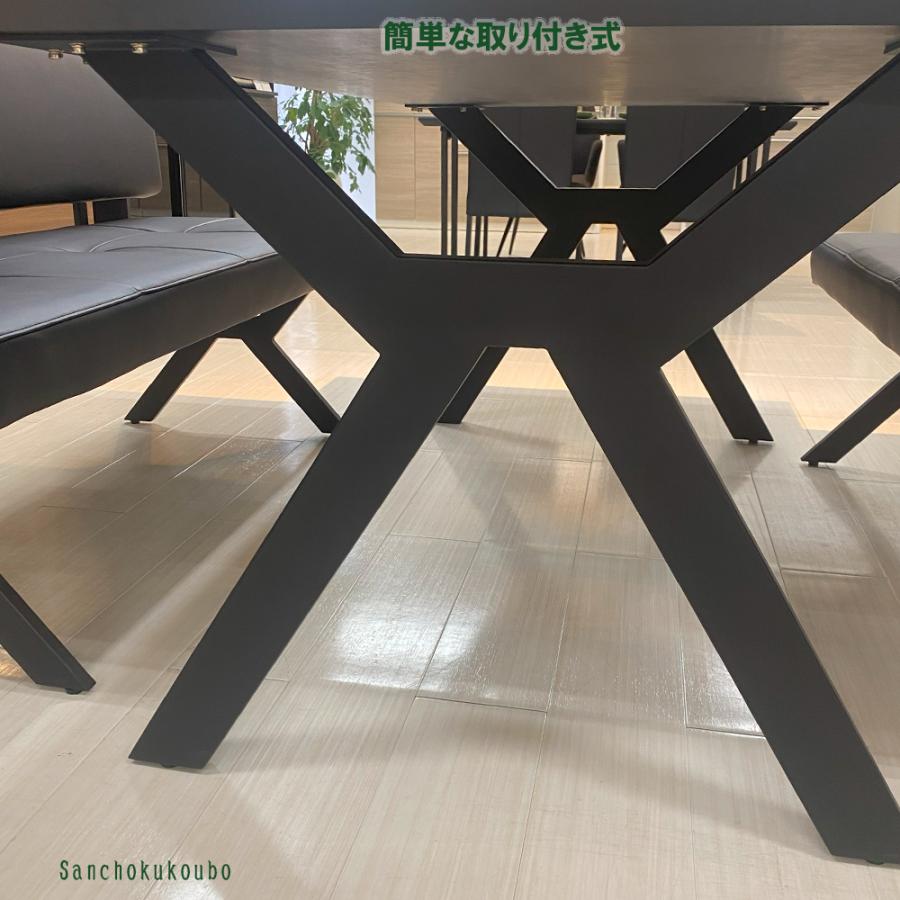 NOR 180 ガラス トップ ダイニング3点セット 幅180cm ダイニング NOR 180 ガラス トップ ダイニング3点セット 幅180cm ダイニング