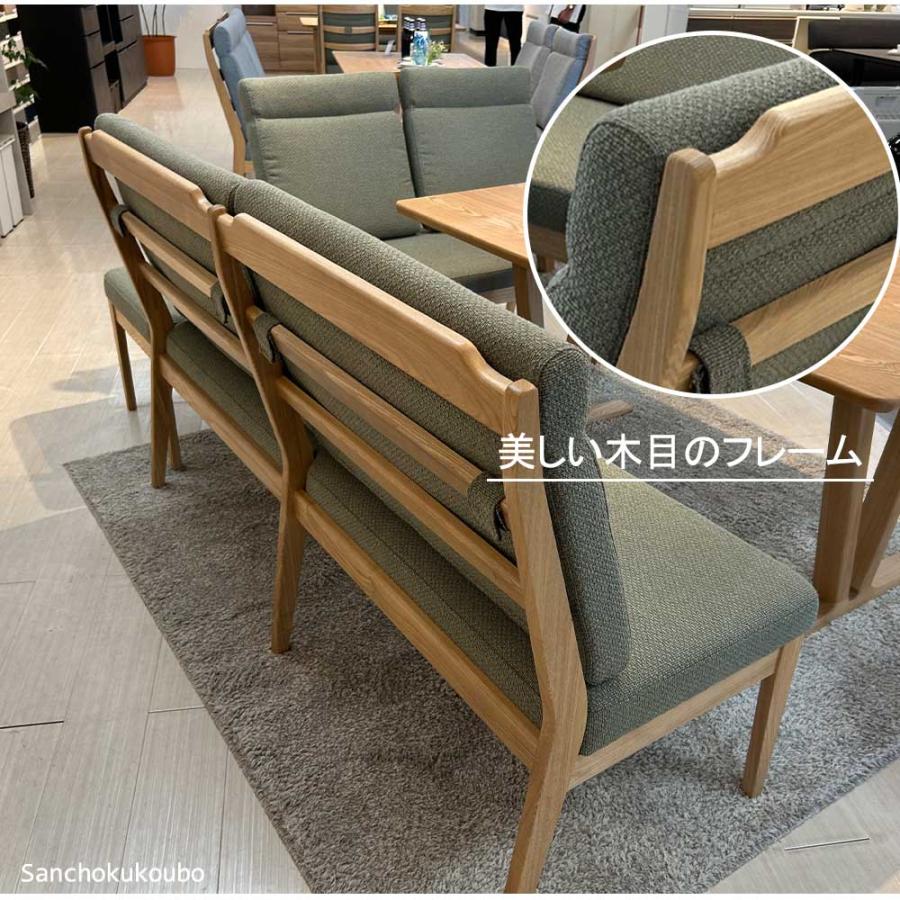 PRH LD 155背付ベンチ 単品 幅155cm ベンチ 2~3人掛け 背もたれ