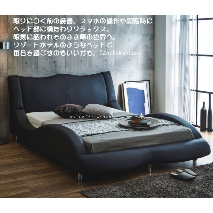 A-C ベッドフレーム クッションヘッド 北欧 D ダブルベッド WD A-C ベッドフレーム クッションヘッド 北欧 D ダブルベッド WD