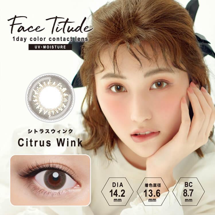カラコン ハーフ系 フェイスティチュード 1箱10枚入り 1day ワンデー 色素薄い系 14 2mm 小さめ 大きめ ナチュラル可愛い Facetitude カラコン通販専門店サンシティ 通販 Yahoo ショッピング