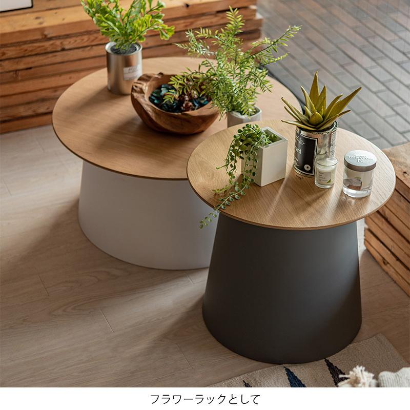 サイドテーブル おしゃれ 49cm 円形 円柱 天然木 木製 ソファ サイドテーブル おしゃれ 49cm 円形 円柱 天然木 木製 ソファ
