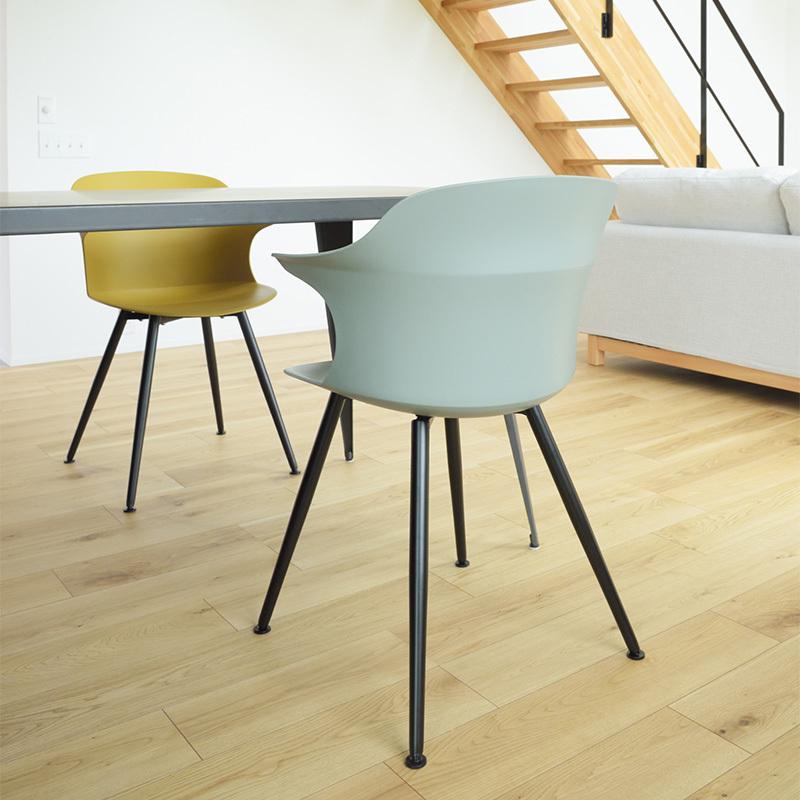 ダイニングチェア 2脚セット おしゃれ かわいい 椅子 セット 肘あり