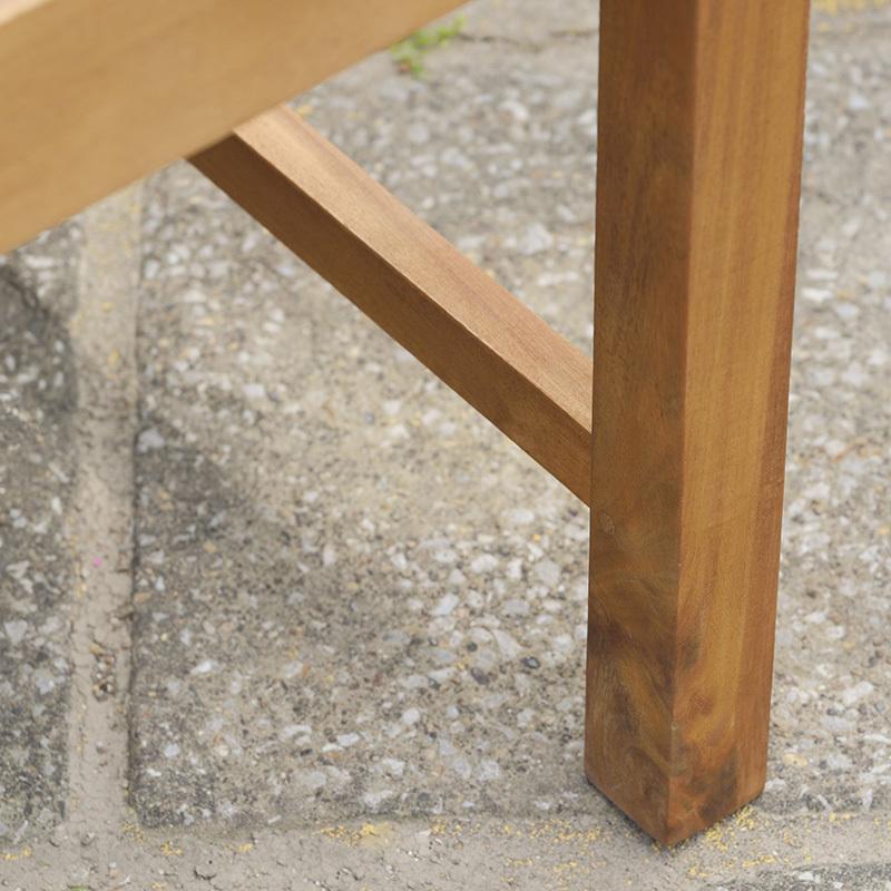 ガーデン ベンチ 木製 天然木 アカシア材 椅子 おしゃれ 庭