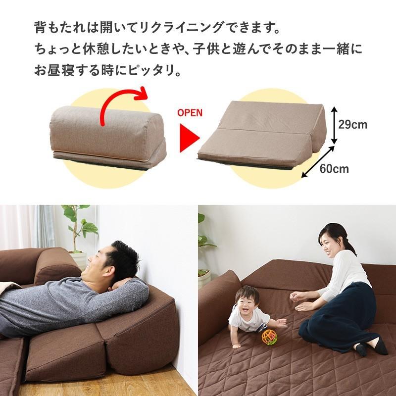 こたつ ソファ ローソファ コーナー セット L字 型 220cm コタツ用 フロアマット ラグマット キッズスペース ローソファー おしゃれ ...
