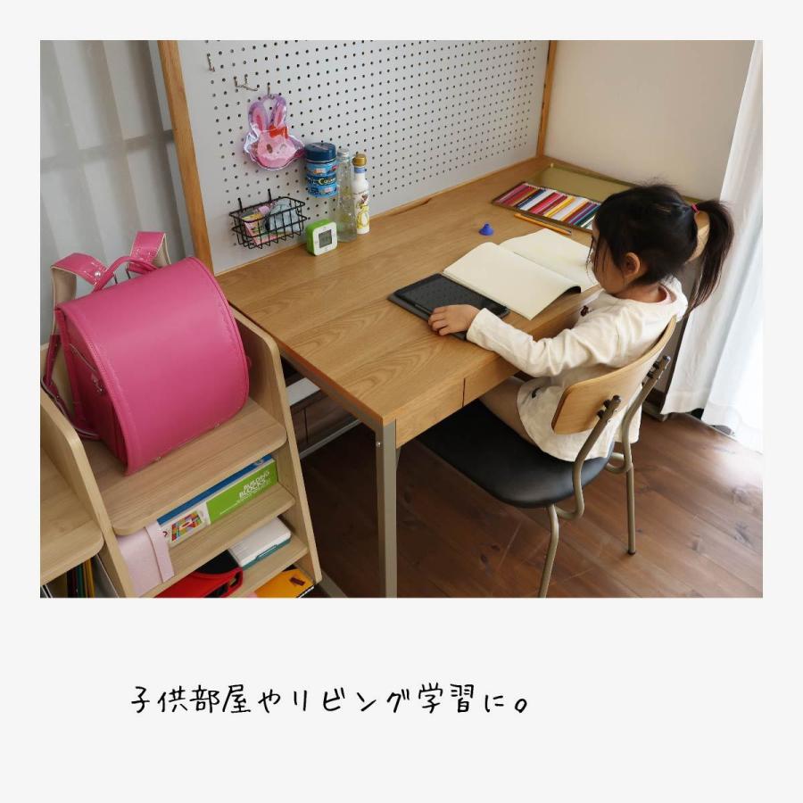 ランドセルラック ランドセル 収納 絵本棚 絵本 おもちゃおしゃれ 北欧 モダン ラック 木製 子供部屋 スリム ワイド キャスター A4ファイル 新生活の画像