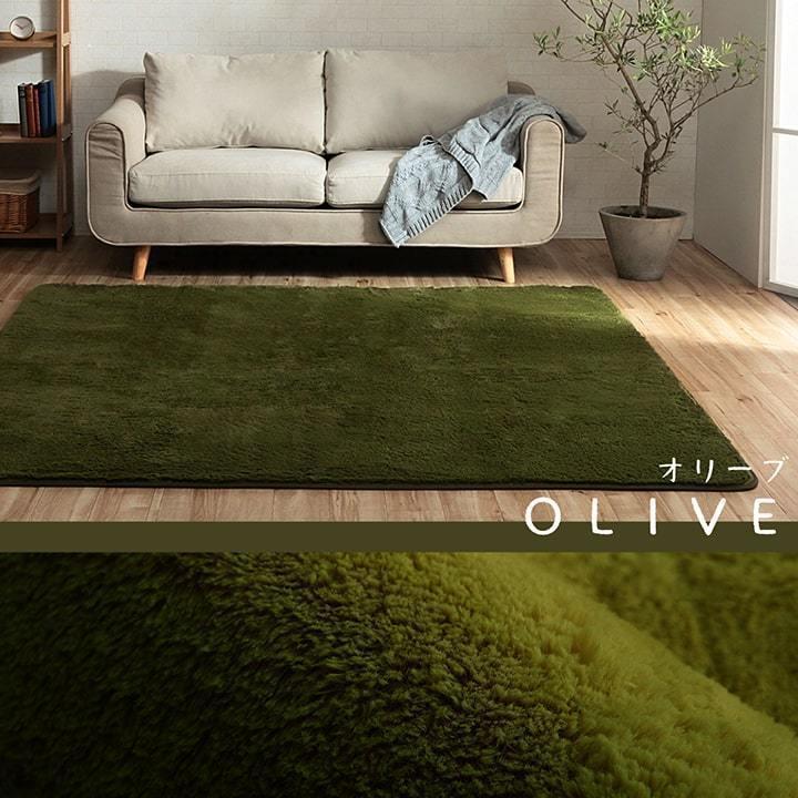 ラグ マット 2畳 こたつ 敷き 布団 ホットカーペット カバー 制菌 約185×185cm おしゃれ 無地 ふわふわ シャギー 洗える 洗濯機 ok 北欧 モダン 安い_21