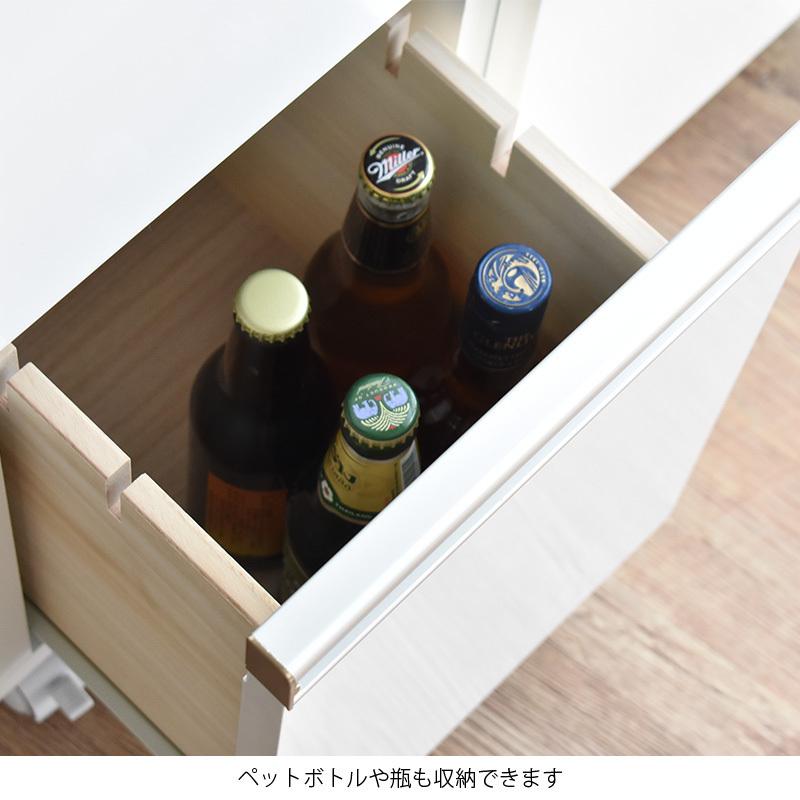 ゴミ箱 分別型 ダストボックス 完成品 4分別 鏡面 おしゃれ キャスター付 19L 2個 キッチン カウンター ワゴン キッチン 収納 袋が見えない 新生活 一人暮らし