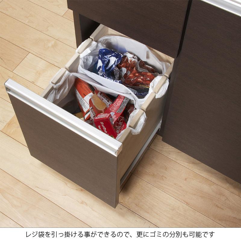 ゴミ箱 分別型 ダストボックス 完成品 4分別 鏡面 おしゃれ キャスター付 19L 2個 キッチン カウンター ワゴン キッチン 収納 袋が見えない 新生活 一人暮らし
