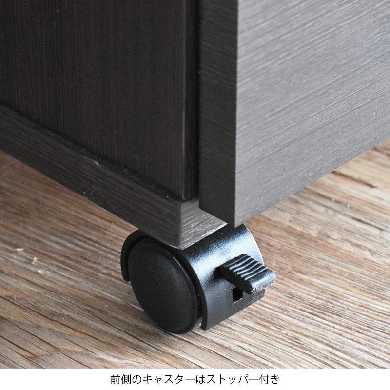 ゴミ箱 分別型 ダストボックス 完成品 4分別 鏡面 おしゃれ キャスター付 19L 2個 キッチン カウンター ワゴン キッチン 収納 袋が見えない 新生活 一人暮らし