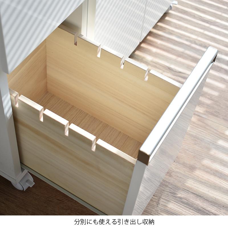 ゴミ箱 分別型 ダストボックス 完成品 4分別 鏡面 おしゃれ キャスター付 19L 2個 キッチン カウンター ワゴン キッチン 収納 袋が見えない 新生活 一人暮らし