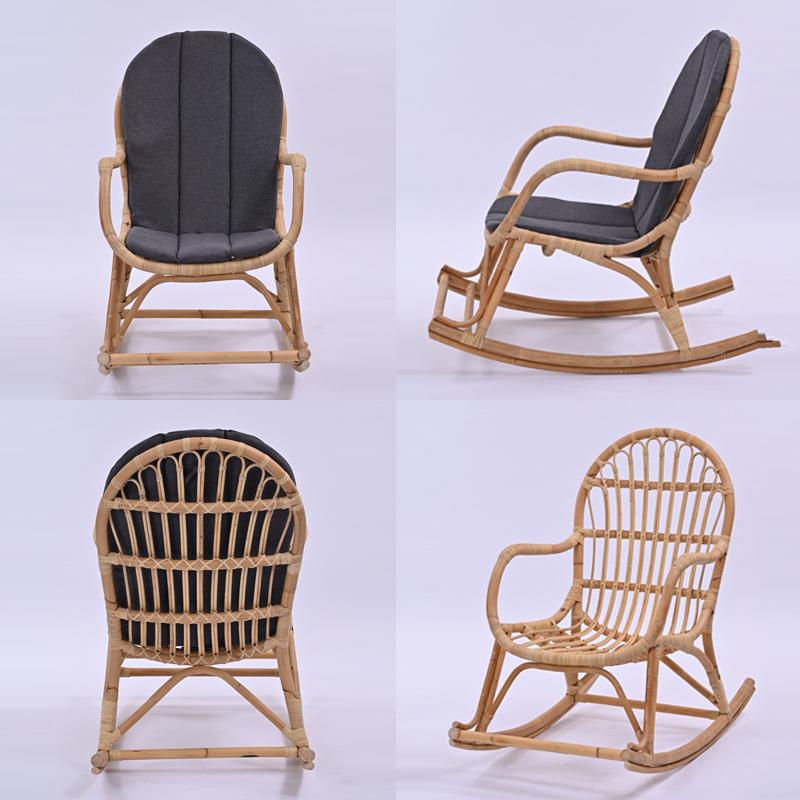新品 ラタン　ロッキングチェア　部品 楽天市場】ロッキングチェア 籐製 ハイバック おしゃれ ラタン