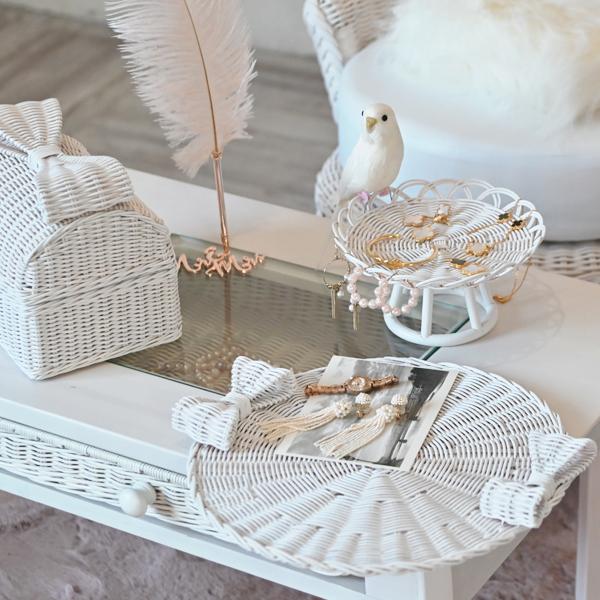 ホワイトラタンキャビネット NONIER(ノニエ) ラタン調 キャビネット NO82-72C | SESAME家具インテリア