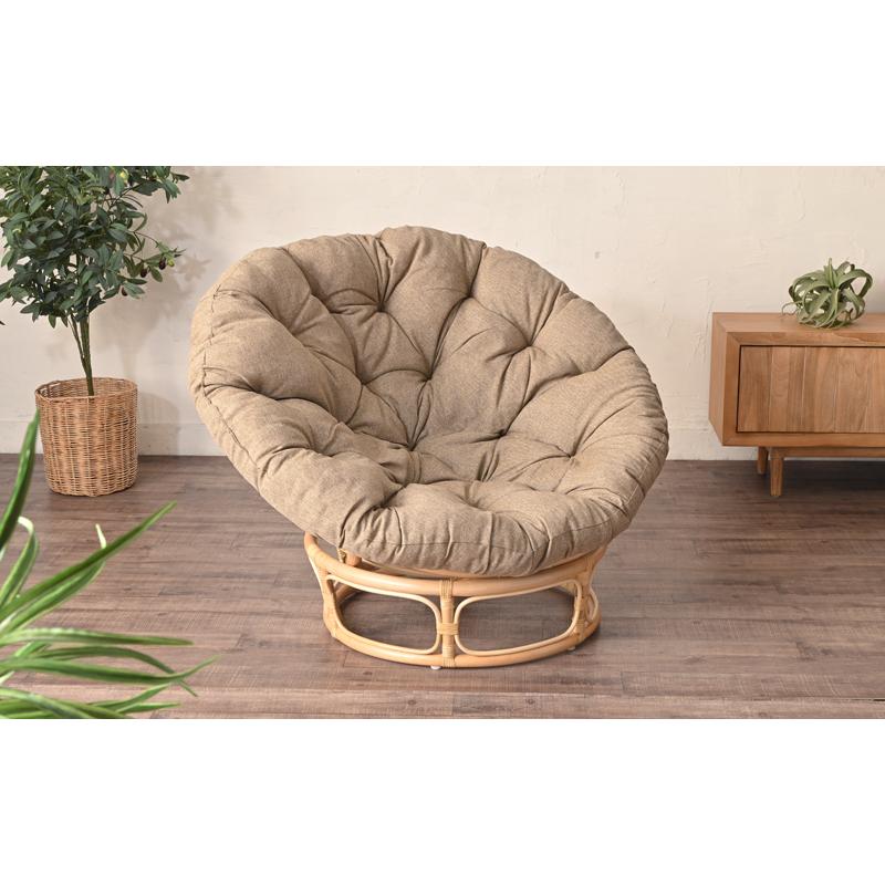 希少✨IDEE イデー ラタンチェア パーソナルチェア クッション付 ナチュラル c160mxz_800s_1.jpg