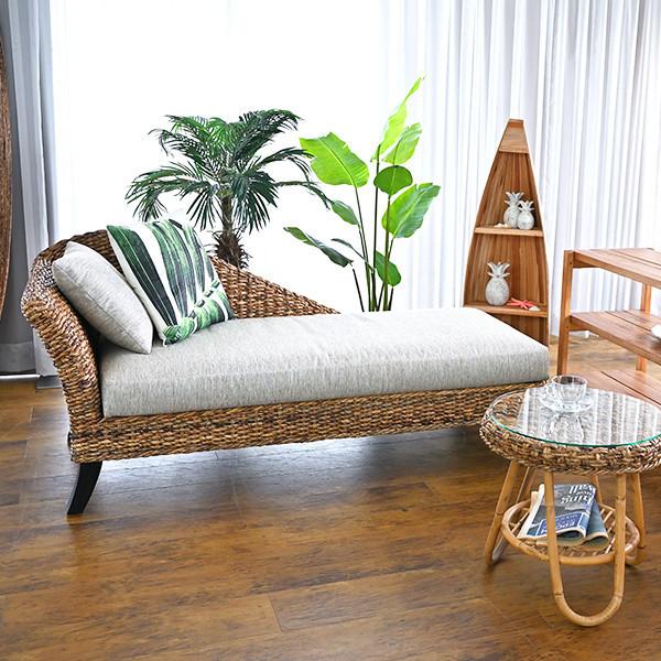 【新品】☆天然ラタン2Pカウチソファー☆ カウチ ソファ 2人掛け デイベッド 160cm ラタン バナナリーフ