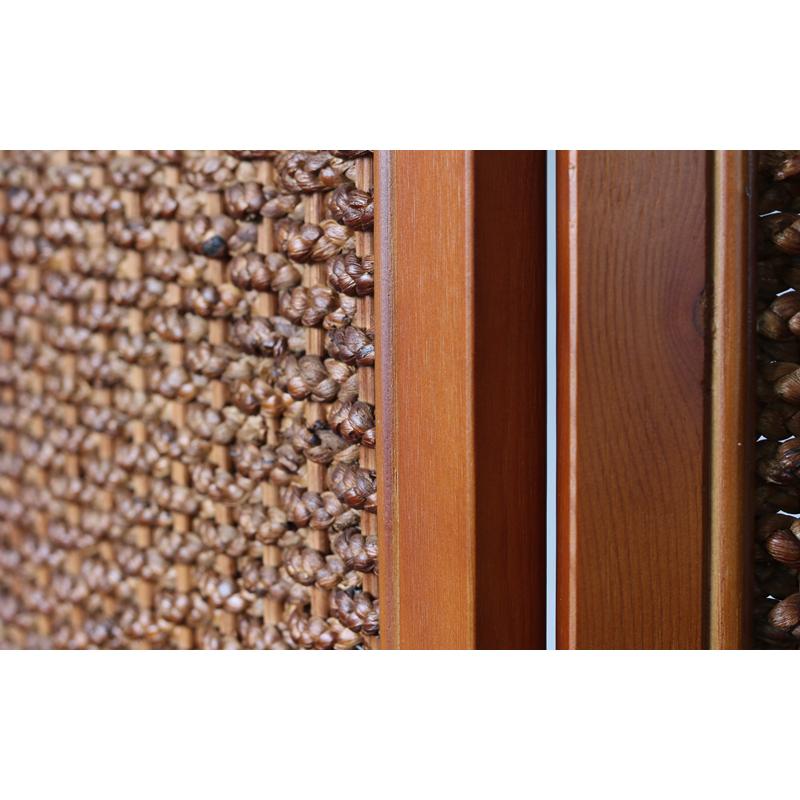 衝立 ラタン 籐 スクリーン 3連 パーテーション アジアン リゾート