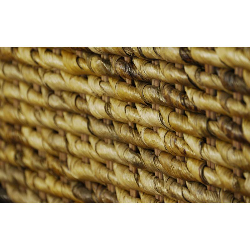 衝立 バナナリーフ ラタン 籐 スクリーン 4連 パーテーション 南国