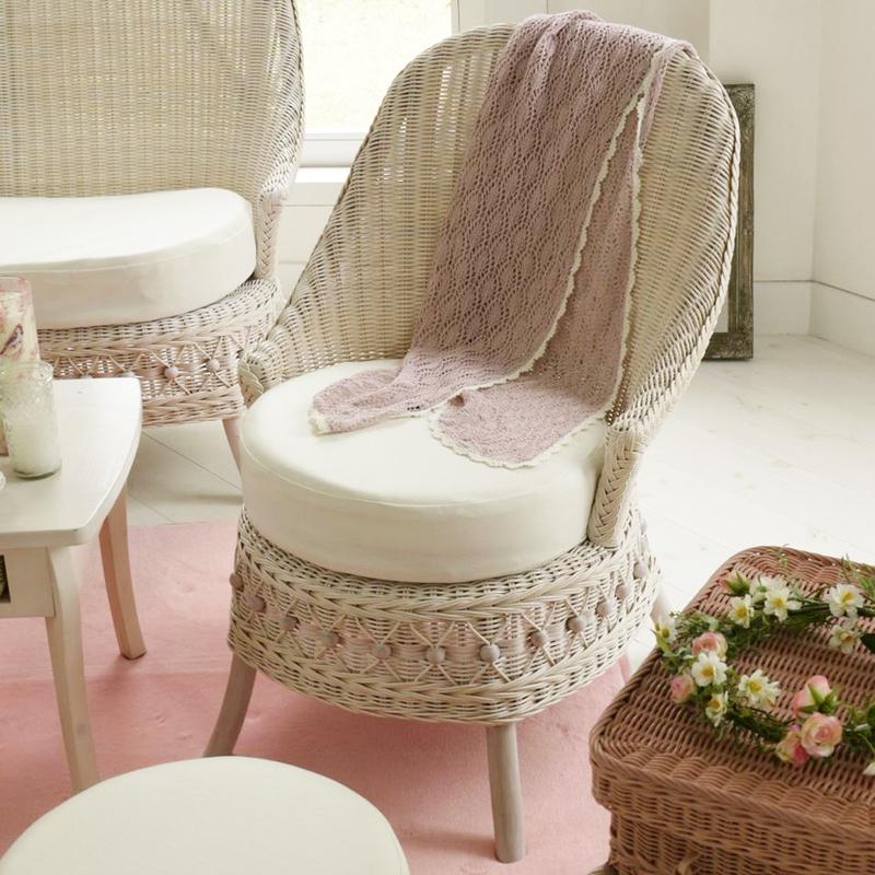 ラタンリクライニングチェア オットマン付き 1人掛けソファー 古家具 ビンテージ ラタンリクライニングチェア オットマン付き 籐家具