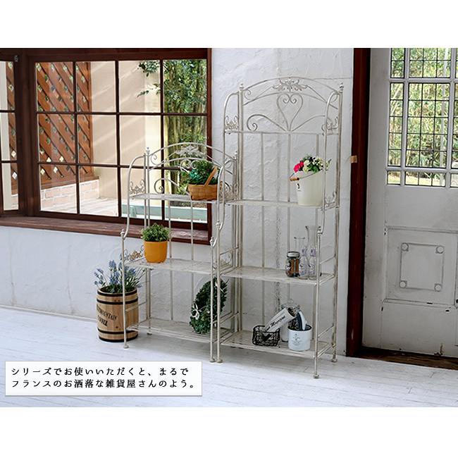 アイアン ラック 飾り 棚 3段 プランターラック シェルフ ガーデン