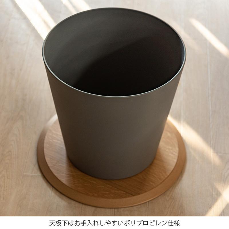 サイドテーブル おしゃれ 49cm 円形 円柱 天然木 木製 ソファサイド 