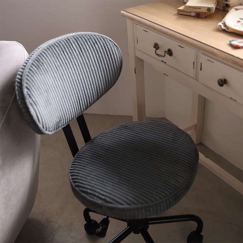 【送料無料・新品未使用】デスクチェア　シンプル　オシャレ　コーデュロイ 送料無料・新品未使用】デスクチェア シンプル オシャレ コーデュロイ