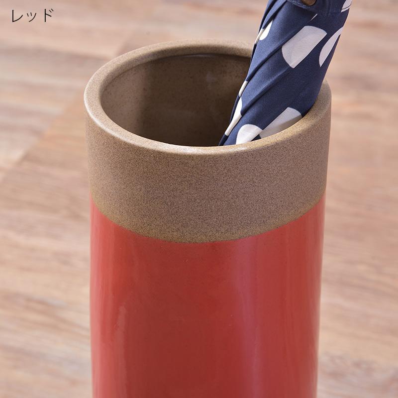 傘立て アンブレラスタンド 陶器製 オレンジ モダン 113-466 傘立て アンブレラスタンド 陶器製 オレンジ モダン 113-466 【公式通販】