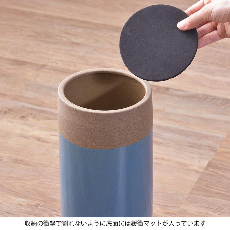 傘立て 陶器 おしゃれ スリム アンブレラスタンド 円形 北欧 モダン