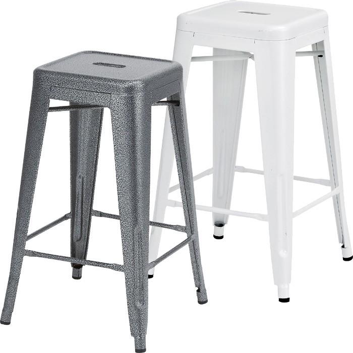 ハイ スツールカウンターチェア おしゃれ カフェ スチール