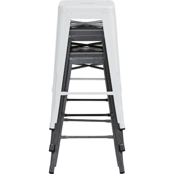 ハイ スツールカウンターチェア おしゃれ カフェ スチール