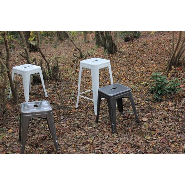 ハイ スツールカウンターチェア おしゃれ カフェ スチール