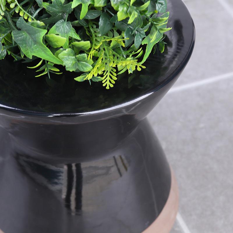 玄関 スツール 屋内 屋外 陶器 花台 フラワーベース 椅子 おしゃれ